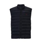 Zwarte bodywarmer met patroon Ralph Lauren , Black , Heren