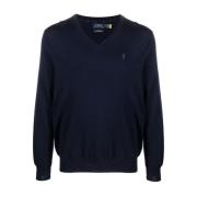 Navy Hunter Pullover Sweater Ralph Lauren , Blue , Heren