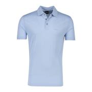 Lichtblauwe polo met korte mouwen Hugo Boss , Blue , Heren