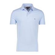 Lichtblauw Slim Fit Polo Shirt Tommy Hilfiger , Blue , Heren