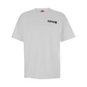 Witte Klassieke Pasvorm T-Shirt Kenzo , White , Heren