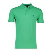 Groene Slim Fit Polo Shirt Ralph Lauren , Green , Heren