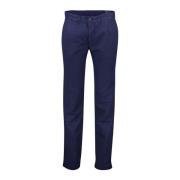 Donkerblauwe Katoenen Chino Broek Ralph Lauren , Blue , Heren