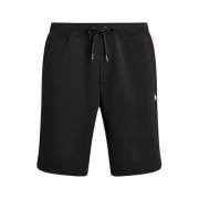 Zwarte Shorts met Geborduurd Logo Ralph Lauren , Black , Heren