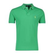 Groene Custom Slim Fit Polo Shirt Ralph Lauren , Green , Heren