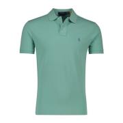 Groene Custom Slim Fit Polo Shirt Ralph Lauren , Green , Heren