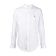 Witte Casual Shirt voor Mannen Ralph Lauren , White , Heren