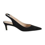 Elegante Slingback Pump Schoenen Stuart Weitzman , Black , Dames