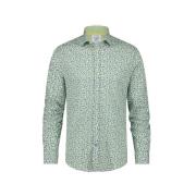 Groen Casual Overhemd met Print A fish named Fred , Green , Heren