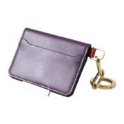 Paarse Leren Bifold Kaarthouder Portemonnee Dolce & Gabbana , Purple ,...