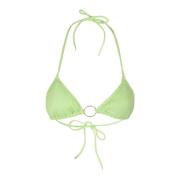 Zonder Beugel Gewatteerde Bralette Melissa Odabash , Green , Dames