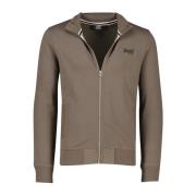 Bruine Heren Vest met Rits Superdry , Brown , Heren