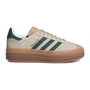 Gazelle Bold Cream Green Beige Sneakers Adidas Originals , Beige , Her...