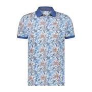 Blauwe poloshirt met korte mouw A fish named Fred , Multicolor , Heren