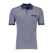 Blauw poloshirt korte mouw Brax , Blue , Heren