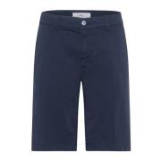 Donkerblauwe Chino Shorts Brax , Blue , Heren