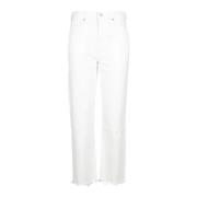 Sail Crop Jeans Citizens of Humanity , White , Dames