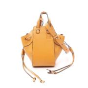Pre-owned Leather handbags Loewe Pre-owned , Brown , Dames