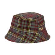 Tartan Cloche Hat Philosophy di Lorenzo Serafini , Multicolor , Dames