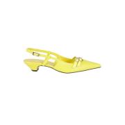 Elegante Leren Pumps Giampaolo Viozzi , Yellow , Dames