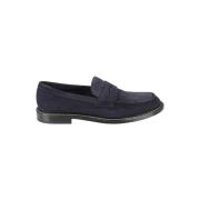 Penny Wash Loafers Doucal's , Blue , Heren