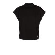 Zwarte Oversize T-shirts en Polos Daniele Fiesoli , Black , Dames