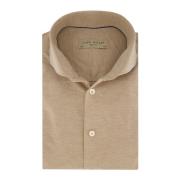 Slim Fit Business Overhemd Beige John Miller , Beige , Heren