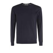 Ronde Hals Sweater Paolo Pecora , Blue , Heren