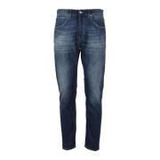 Stijlvolle Denim Jeans voor Vrouwen Dondup , Blue , Heren