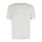 Casual Katoenen T-shirt Kangra , White , Heren
