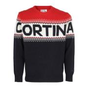 Klassieke Crewneck Sweater MC2 Saint Barth , Multicolor , Heren