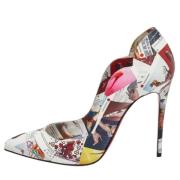 Pre-owned Leather heels Christian Louboutin Pre-owned , Multicolor , D...