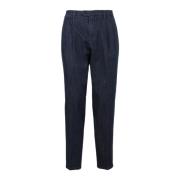 Denim Plooibroek Briglia , Blue , Heren