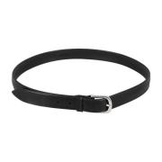 Zachte Leren Riem Orciani , Black , Heren