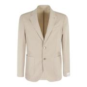 Linnen Lyocell Blouse L.b.m. 1911 , Beige , Heren