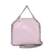 Pre-owned Leather handbags Stella McCartney Pre-owned , Pink , Dames
