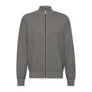 Grijs Vest met Rits Bugatti , Gray , Heren