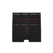 3-Pack Katoen Stretch Boxers - Zwart Calvin Klein , Black , Heren