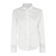 Stijlvolle Darted Shirt Helmut Lang , White , Dames