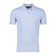 Lichtblauwe polo met korte mouwen Hugo Boss , Blue , Heren