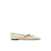 Ballet Flats Diamond Jimmy Choo , Beige , Dames