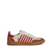 Multi-Panel Sneakers met Side Stripe Dsquared2 , Multicolor , Heren