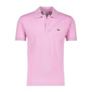 Roze Classic Fit Polo Shirt Lacoste , Pink , Heren