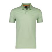 Groene poloshirt korte mouw Hugo Boss , Green , Heren