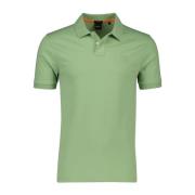 Groene poloshirt korte mouw Hugo Boss , Green , Heren