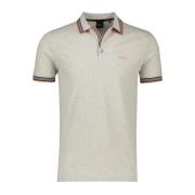 Grijze Polo Shirt Korte Mouw Hugo Boss , Gray , Heren