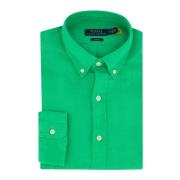 Groen casual overhemd met lange mouwen Ralph Lauren , Green , Heren