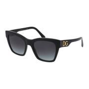 Stijlvolle zonnebril met model 0Dg4384 Dolce & Gabbana , Black , Dames