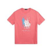 Stijlvol T-shirt voor Mannen Ralph Lauren , Red , Heren