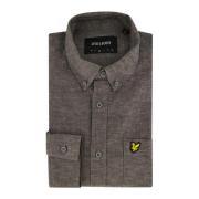 Casual grijs shirt met borstzak Lyle & Scott , Gray , Heren